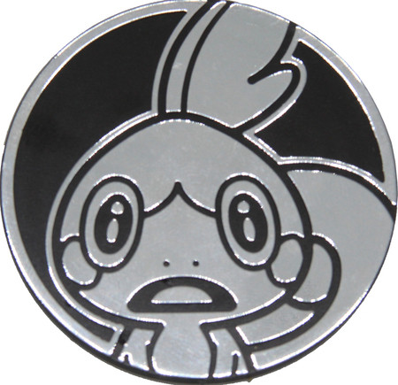 Black & Silver Clear Sobble Oversized Coin
