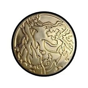 Gold Metal Gigantimax Charizard Coin