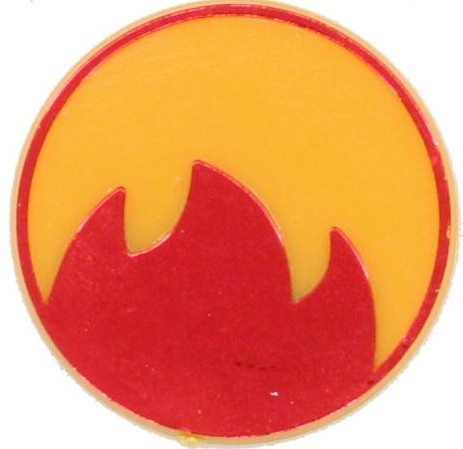 Red Burn Counter Coin (SV Style)