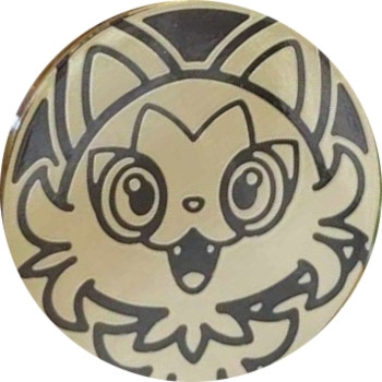 Black & Gold Oversized Sprigatito Coin