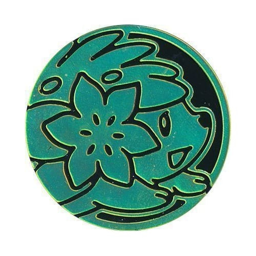 Black & Green Clear Shaymin Coin