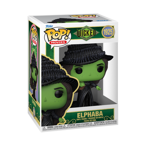 POP! Movies - Wicked: For Good #1925 Elphaba with Grimmerie