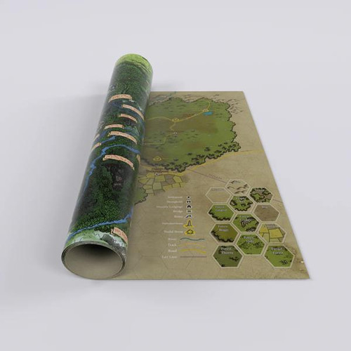 Dolmenwood: Double-Sided Player/Referee's Poster Map