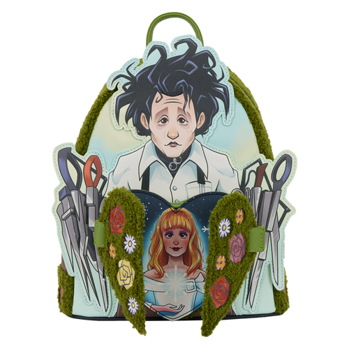 Edward Scissorhands: Sherpa Mini Backpack