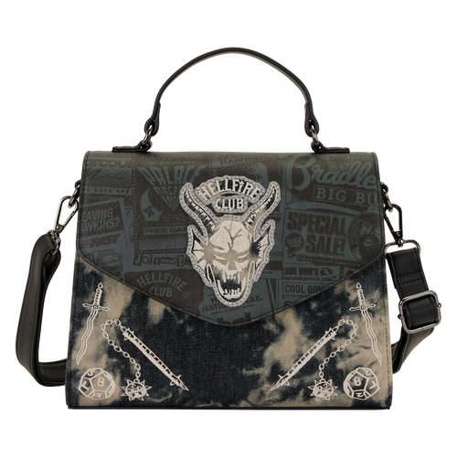 Stranger Things 5 Hellfire Club Crossbody Bag
