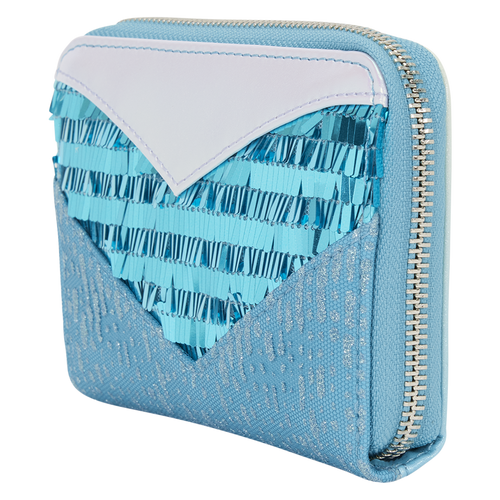 Disney: Frozen Princess Elsa Glitter Sequin Zip Around Wallet