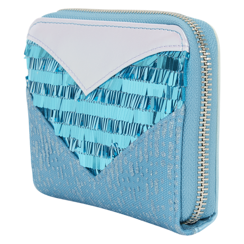 Disney: Frozen Princess Elsa Glitter Sequin Zip Around Wallet
