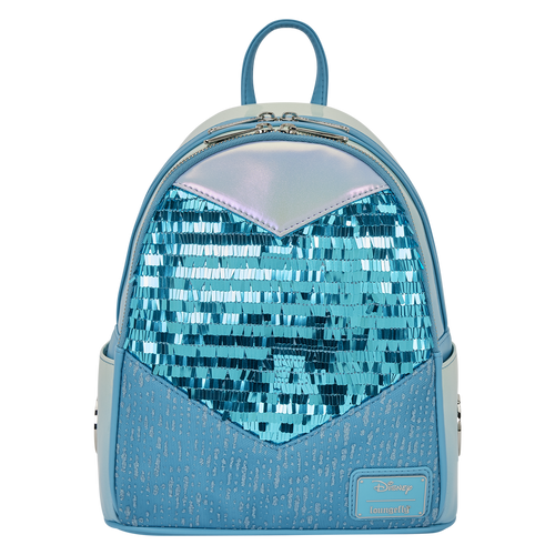 Disney: Frozen Princess Elsa Glitter Sequin Cosplay Mini Backpack