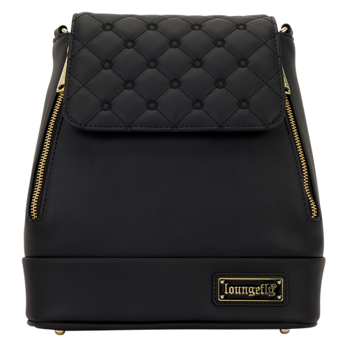 The Lilly Black Convertible Mini Backpack & Crossbody Bag