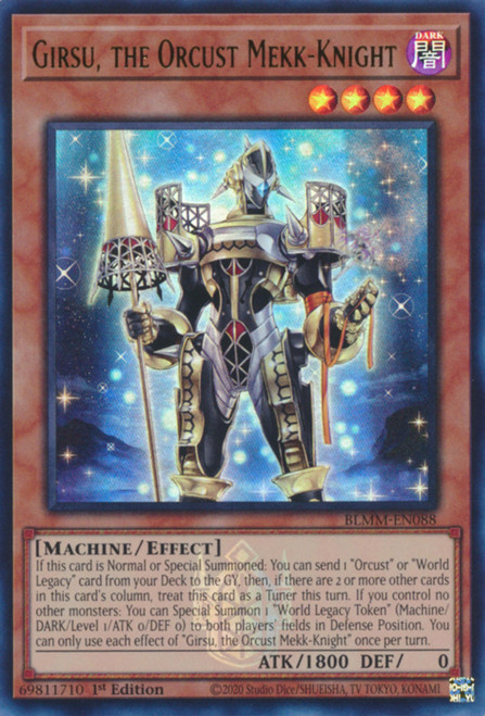BLMM-EN088 Girsu, the Orcust Mekk-Knight