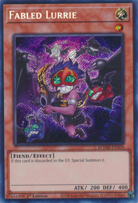 BLMM-EN104 Fabled Lurrie (Secret Rare)