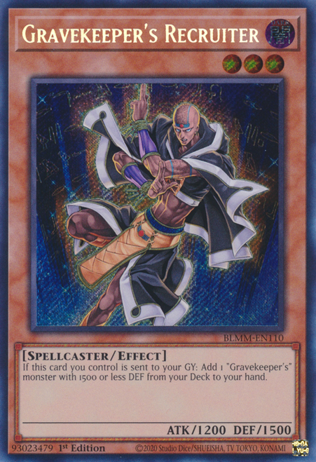 BLMM-EN110 Gravekeeper's Recruiter