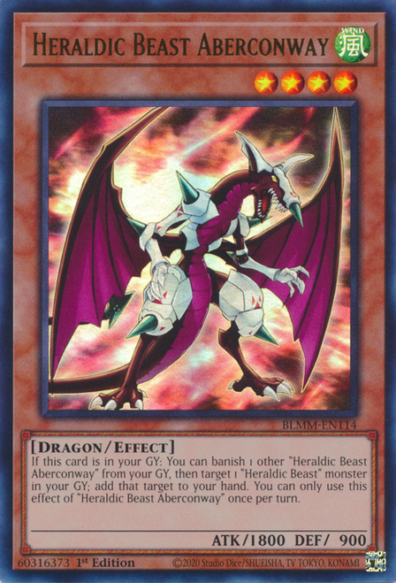 BLMM-EN114 Heraldic Beast Aberconway