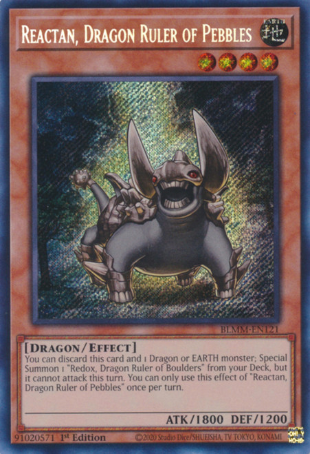BLMM-EN121 Reactan, Dragon Ruler of Pebbles