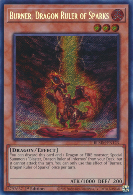 BLMM-EN123 Burner, Dragon Ruler of Sparks