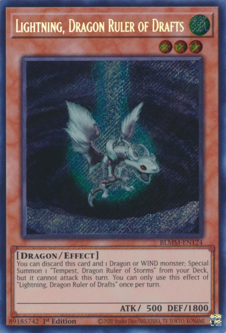 BLMM-EN124 Lightning, Dragon Ruler of Drafts