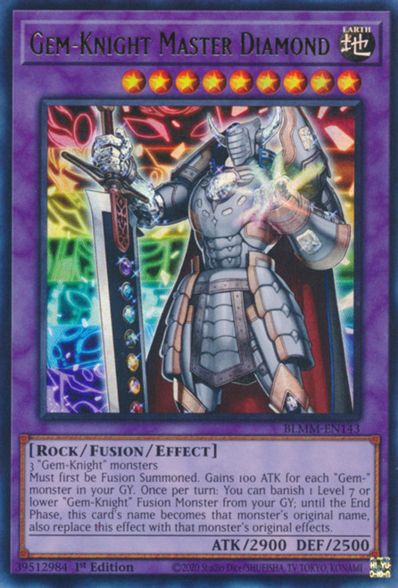 BLMM-EN143 Gem-Knight Master Diamond