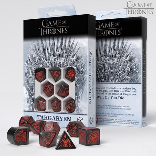 Game of Thrones - Dice Set: Targaryen