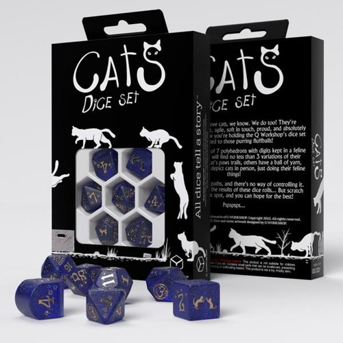 Cats - Dice Set: Meowster