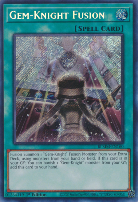 BLMM-EN160 Gem-Knight Fusion (Secret Rare)