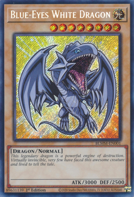 BLMM-EN001 Blue-Eyes White Dragon (Secret Rare)