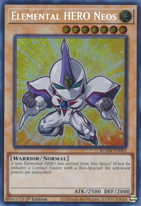 BLMM-EN003 Elemental HERO Neos (Secret Rare)