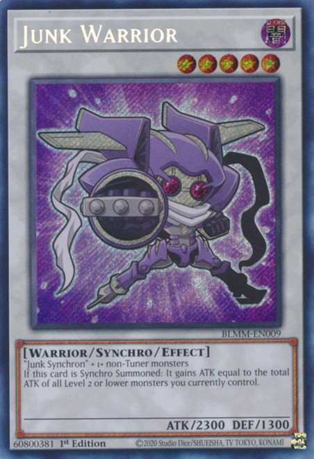 BLMM-EN009 Junk Warrior (Secret Rare)