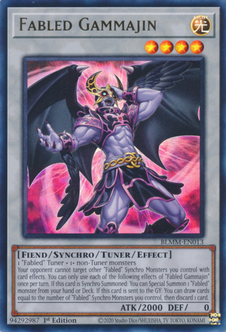 BLMM-EN013 Fabled Gammajin