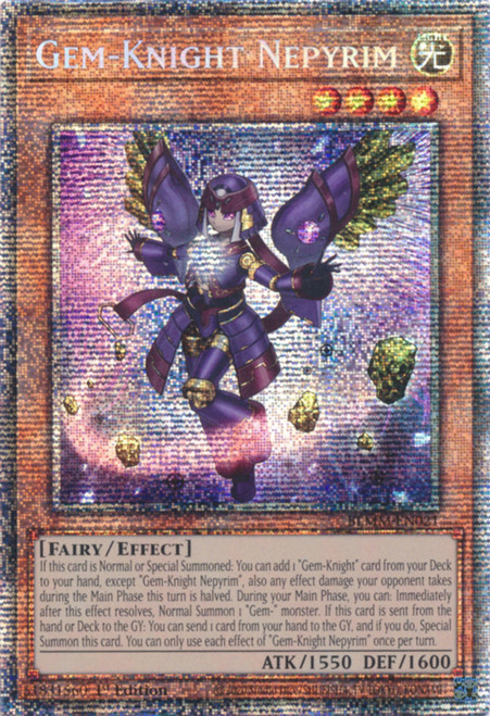 BLMM-EN021 Gem-Knight Nepyrim (Starlight Rare)