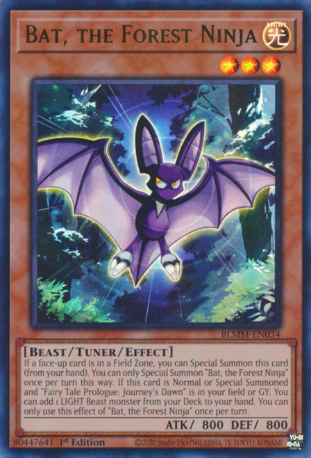 BLMM-EN034 Bat, the Forest Ninja
