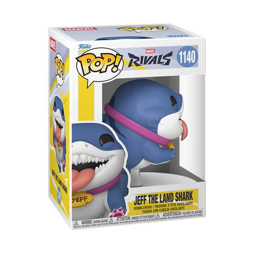 POP! Games - Marvel Rivals #1140 Jeff the Land Shark