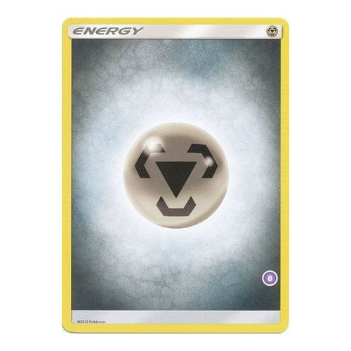 Sun and Moon (Base Set) EN8 Metal Energy (Trainer Kit Alolan Sandslash #8)