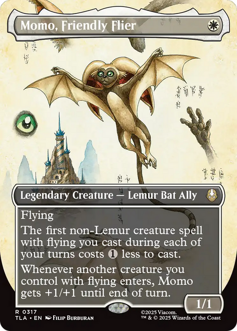 Momo, Friendly Flier (Borderless Field Notes)