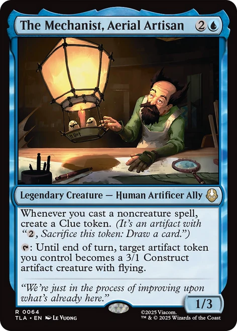 The Mechanist, Aerial Artisan