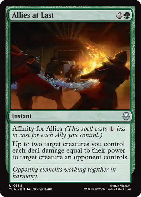 Allies at Last