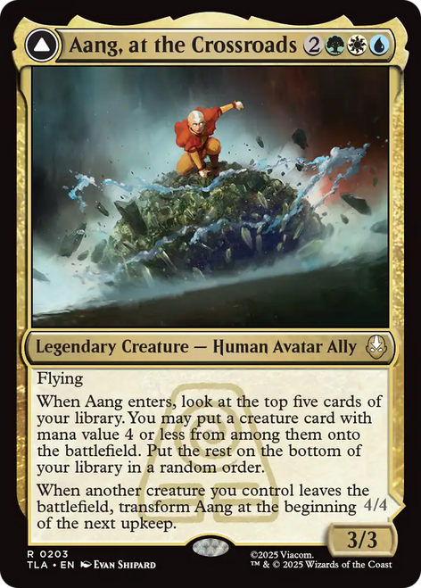 Aang, at the Crossroads // Aang, Destined Savior