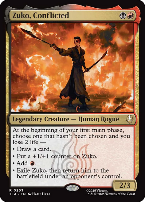 Zuko, Conflicted