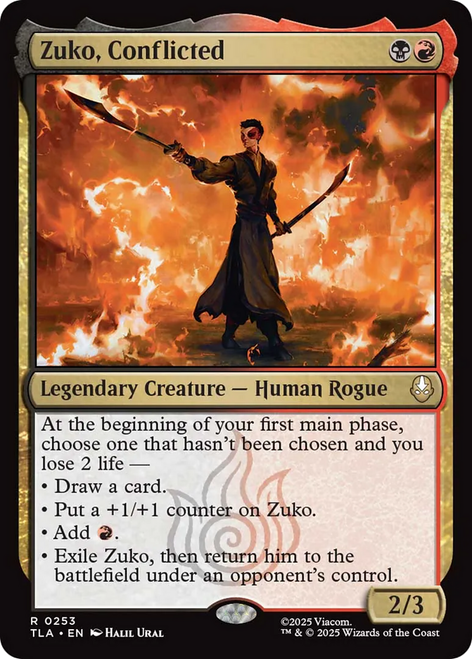 Zuko, Conflicted
