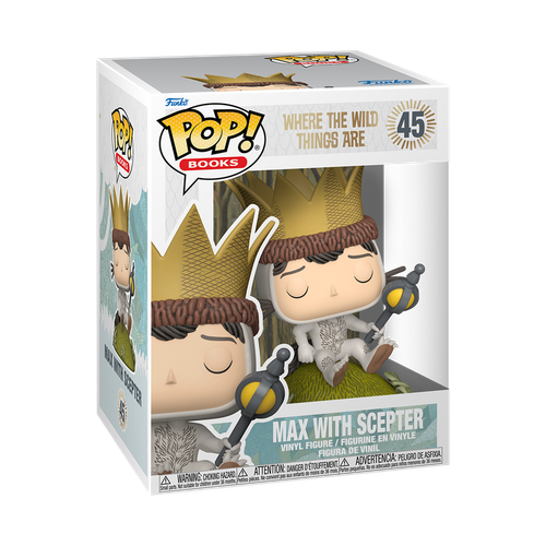 POP! Books - Where the Wild Things Are #45 Max with Scepter (POP! Premium)