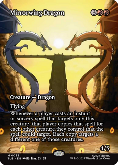 Mirrorwing Dragon (Borderless Art)
