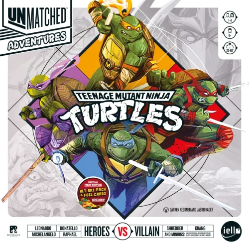 Unmatched Adventures: Teenage Mutant Ninja Turtles (Kickstarter Edition)