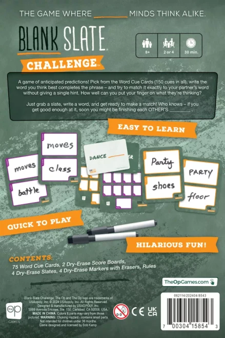 Blank Slate: Challenge