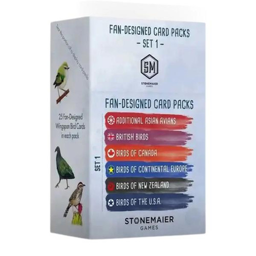 Wingspan: Fan-Designed Card Packs Complete Set 1