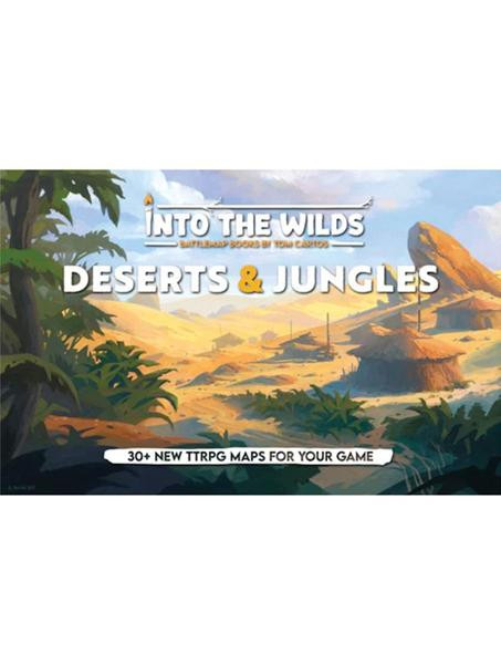 Into the Wilds: Battlemap Book, Vol. 1 - Deserts & Jungles