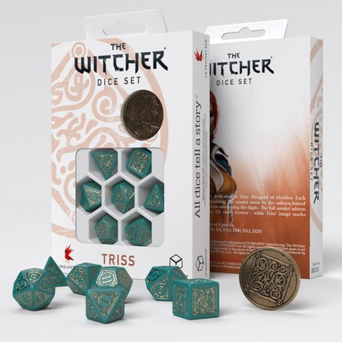 The Witcher - Dice Set: Triss - The Beautiful Healer