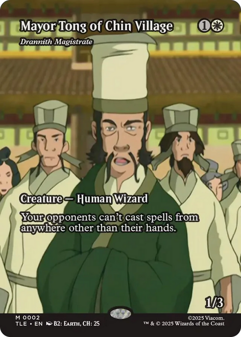 Drannith Magistrate [Mayor Tong of Chin Village] (Borderless Art)