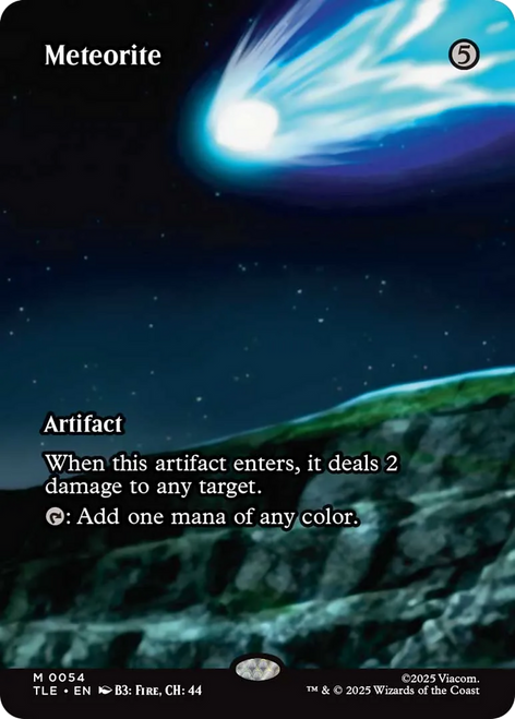 Meteorite (Borderless Art)