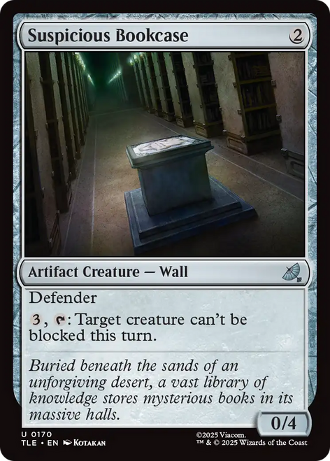 Suspicious Bookcase