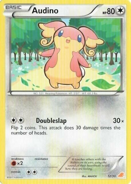 Trainer Kit: Excadrill Deck 12/30 Audino