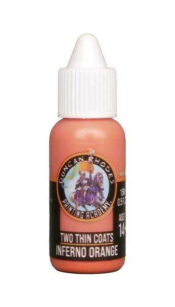 Two Thin Coats: Inferno Orange (Highlight)